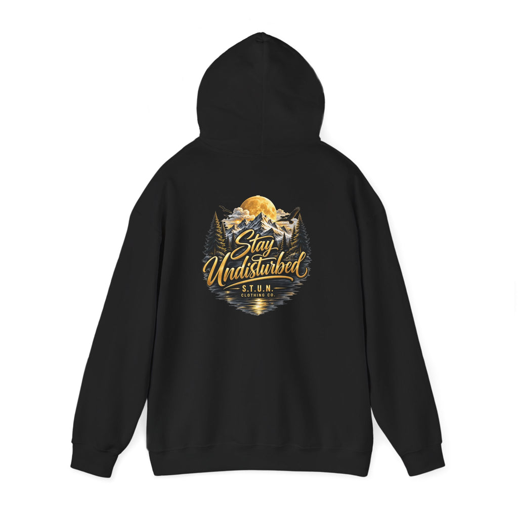 Mountain "Stay Undisturbed"Hoodie, Unisex