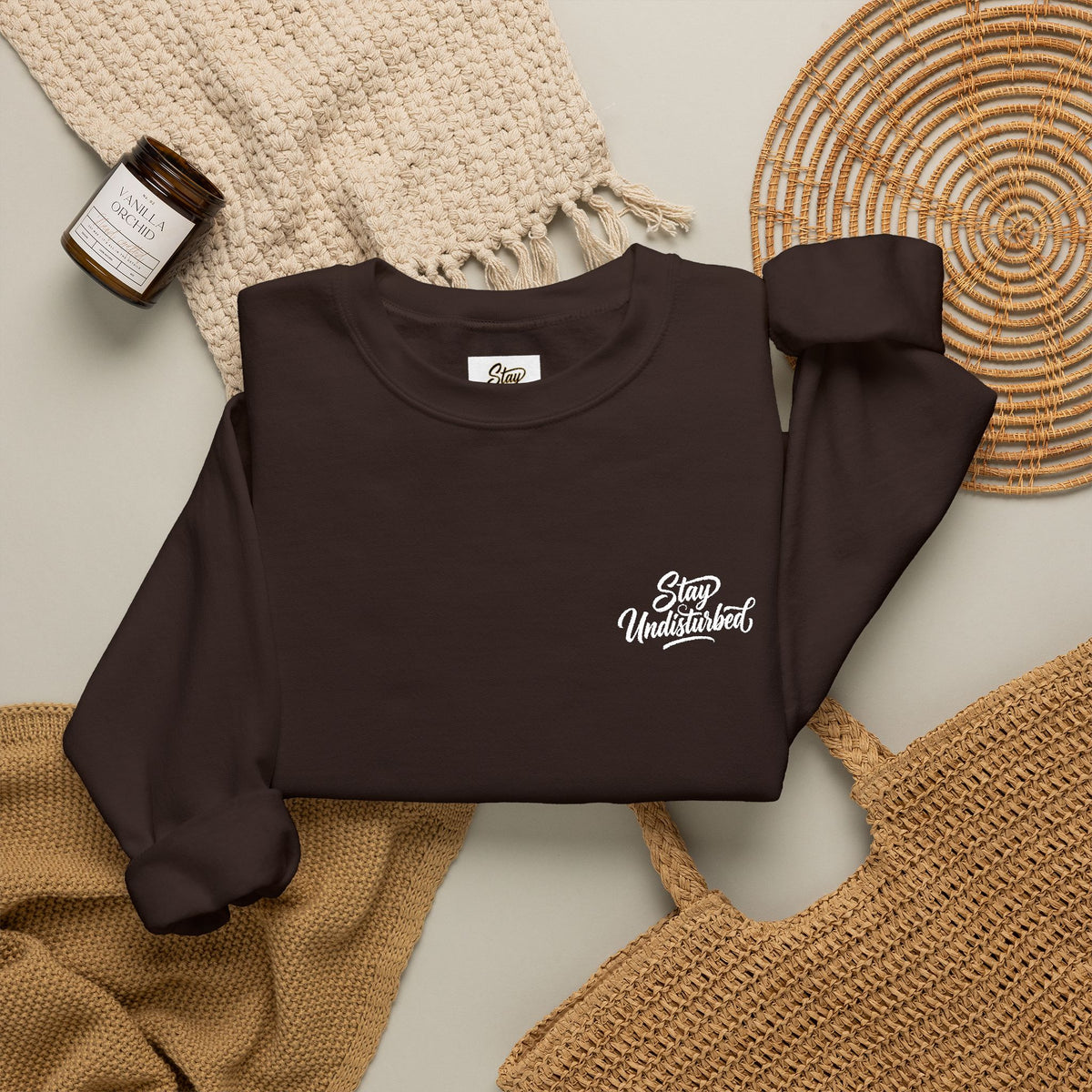 Stay Undisturbed Heavy Blend™ Crewneck Sweatshirt