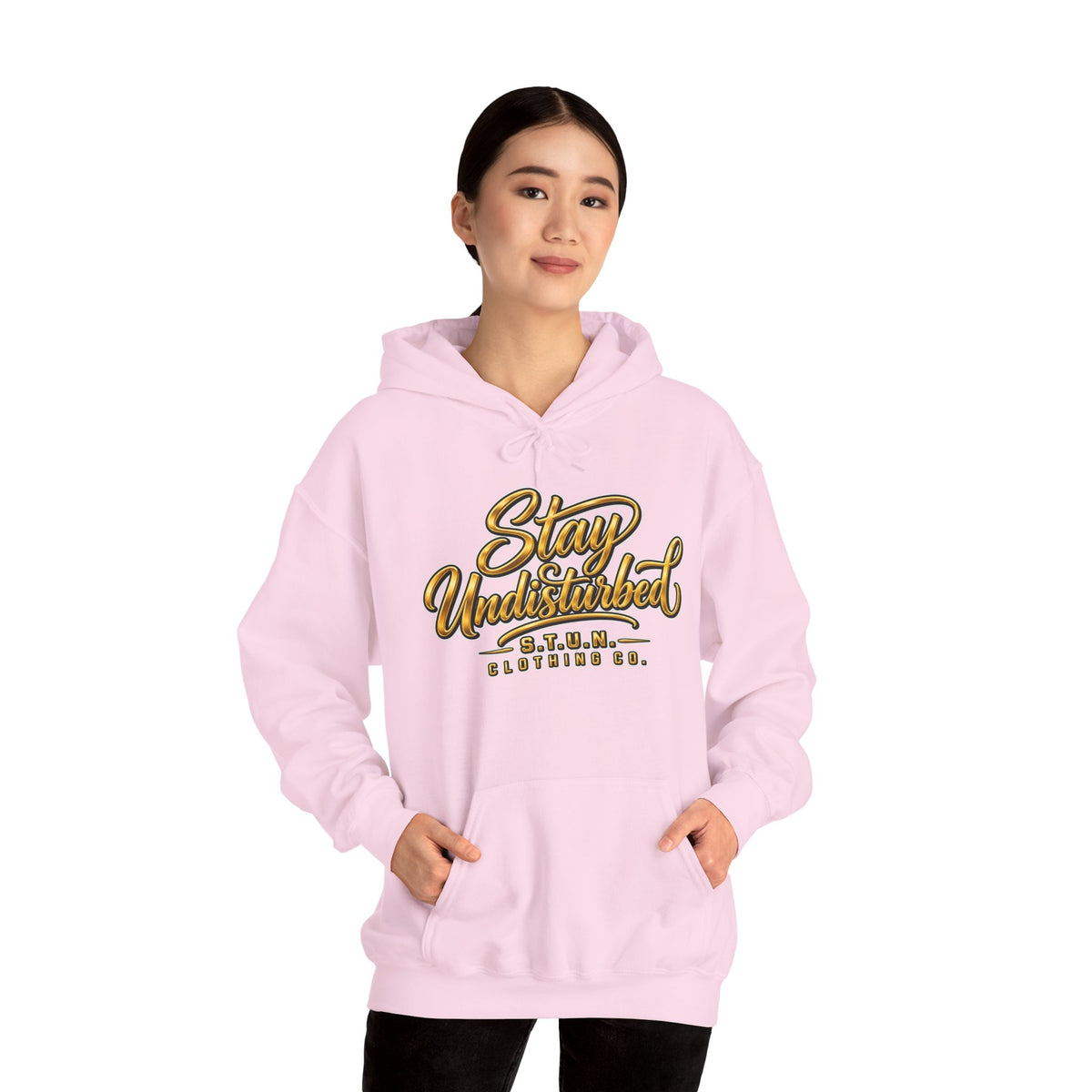 Mountain "Stay Undisturbed"Hoodie, Unisex