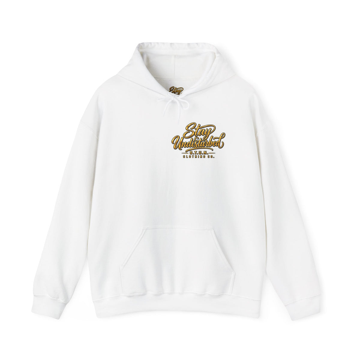 Lotus "Stay Undisturbed"Hoodie, Unisex —  Relaxed-Fit Pullover