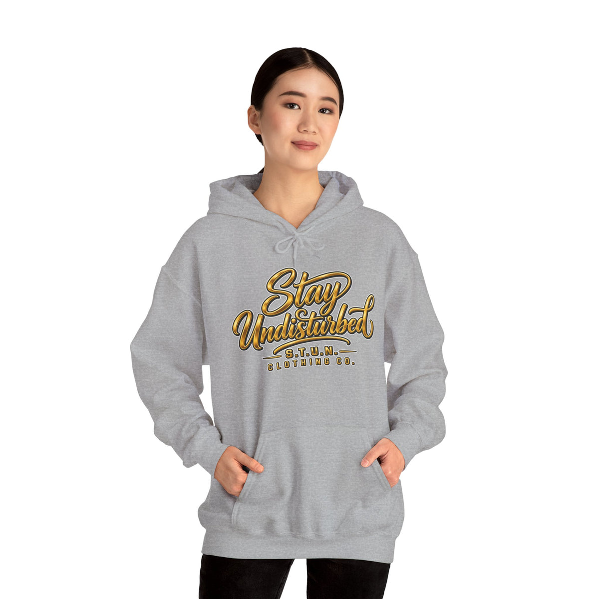 Mountain "Stay Undisturbed"Hoodie, Unisex
