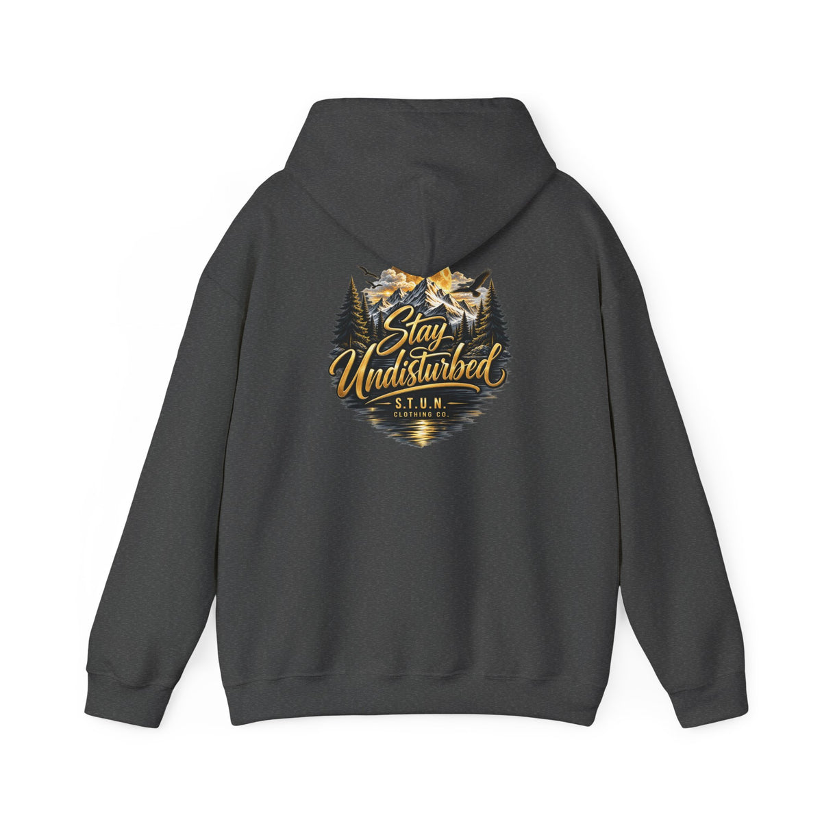 Mountain "Stay Undisturbed"Hoodie, Unisex