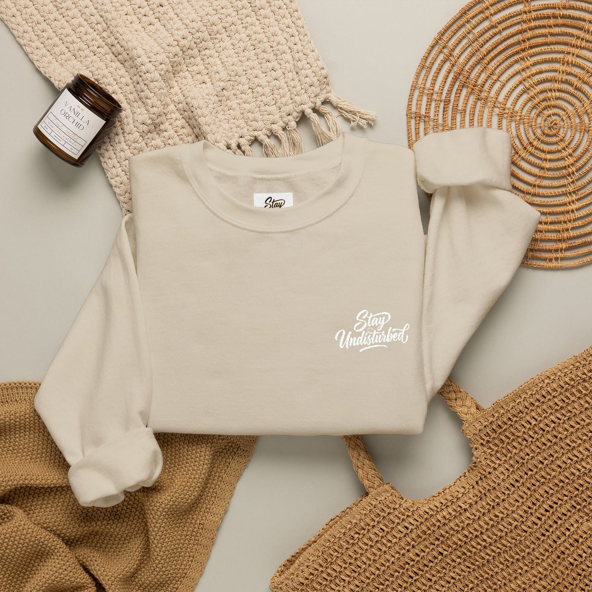 Stay Undisturbed Heavy Blend™ Crewneck Sweatshirt