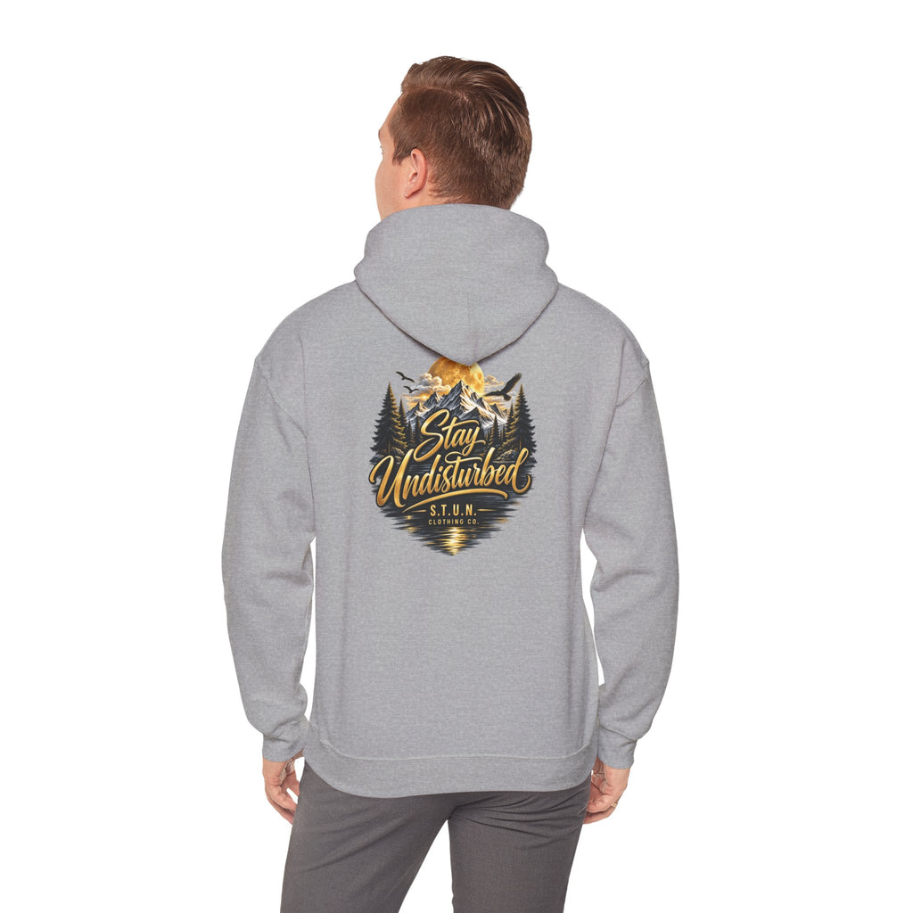 Mountain "Stay Undisturbed"Hoodie, Unisex