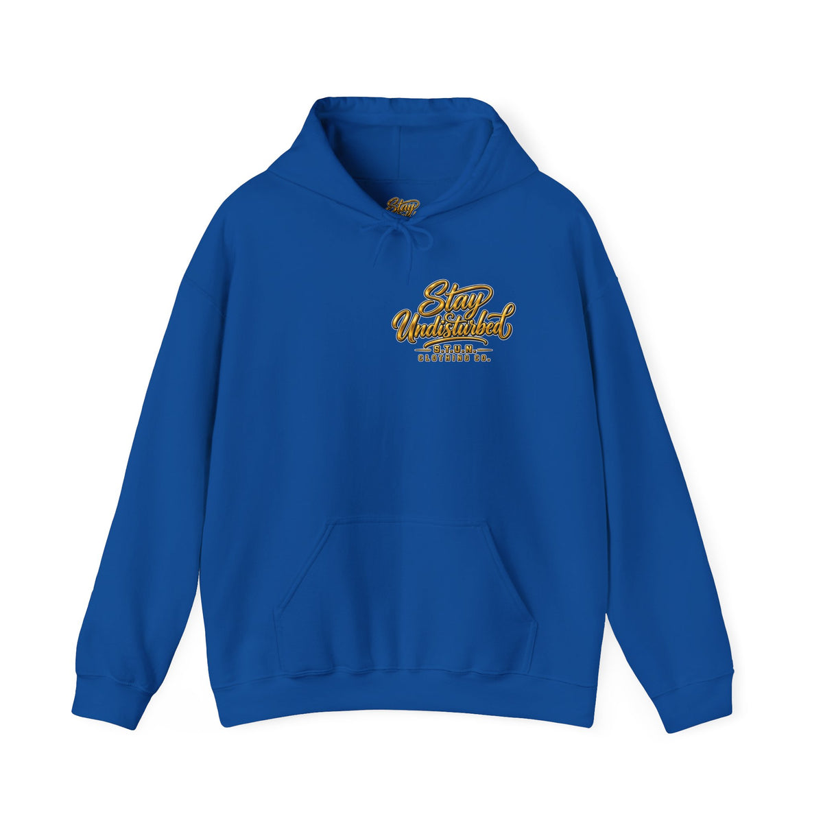 Lotus "Stay Undisturbed"Hoodie, Unisex —  Relaxed-Fit Pullover