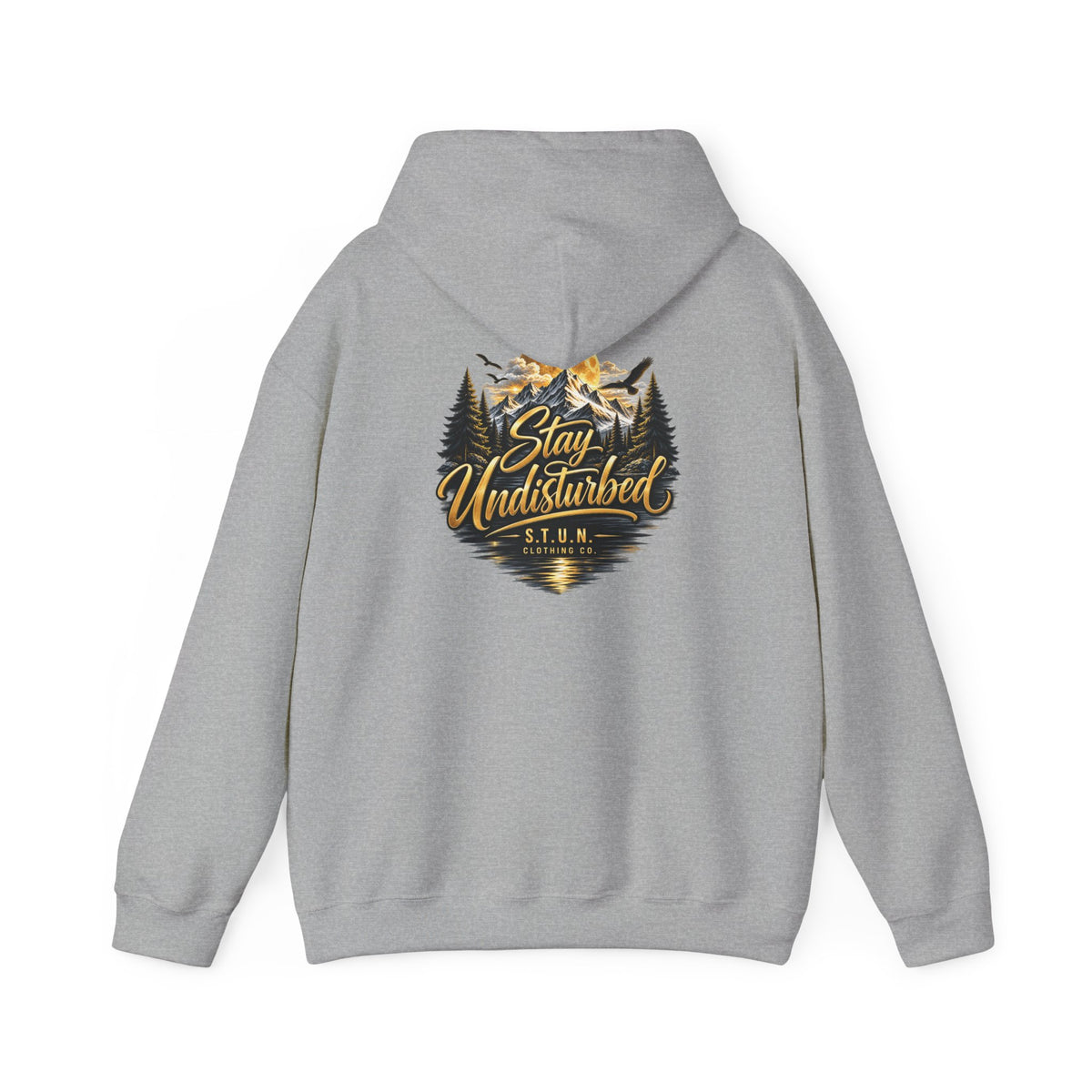 Mountain "Stay Undisturbed"Hoodie, Unisex