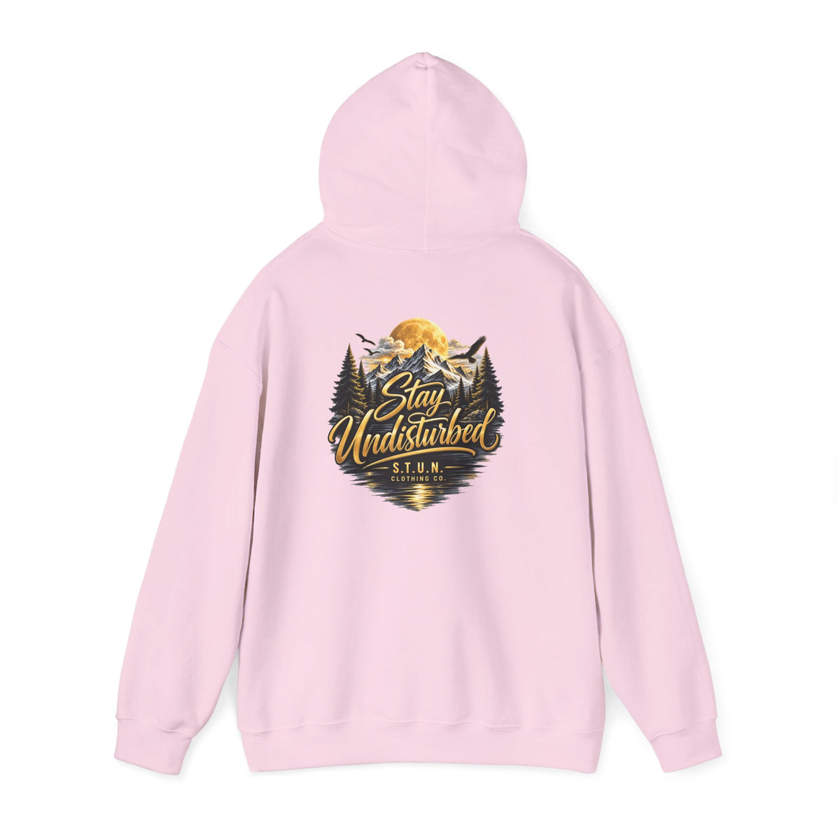 Mountain "Stay Undisturbed"Hoodie, Unisex