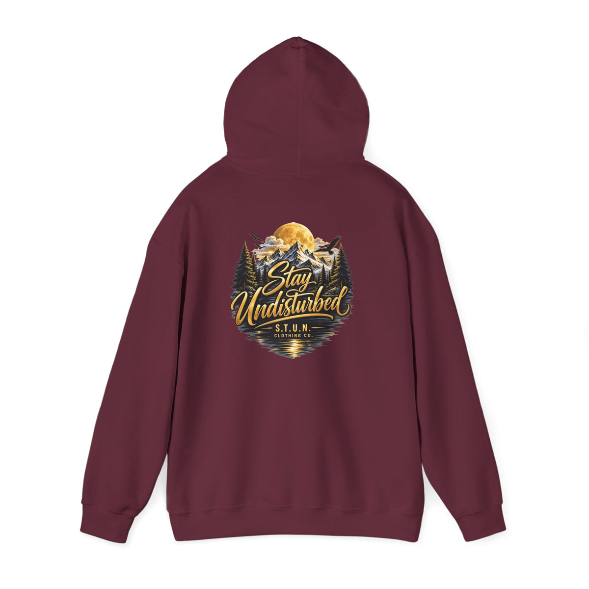 Mountain "Stay Undisturbed"Hoodie, Unisex