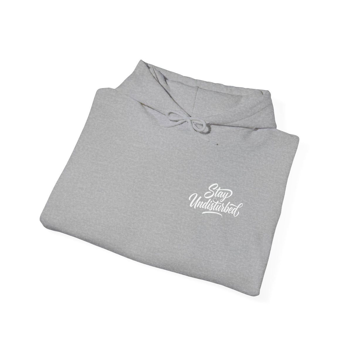 Cross "Stay Undisturbed"Hoodie, Unisex