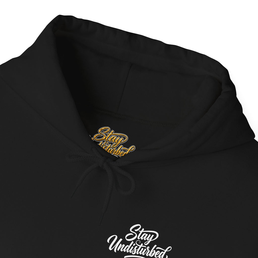 Cross "Stay Undisturbed"Hoodie, Unisex