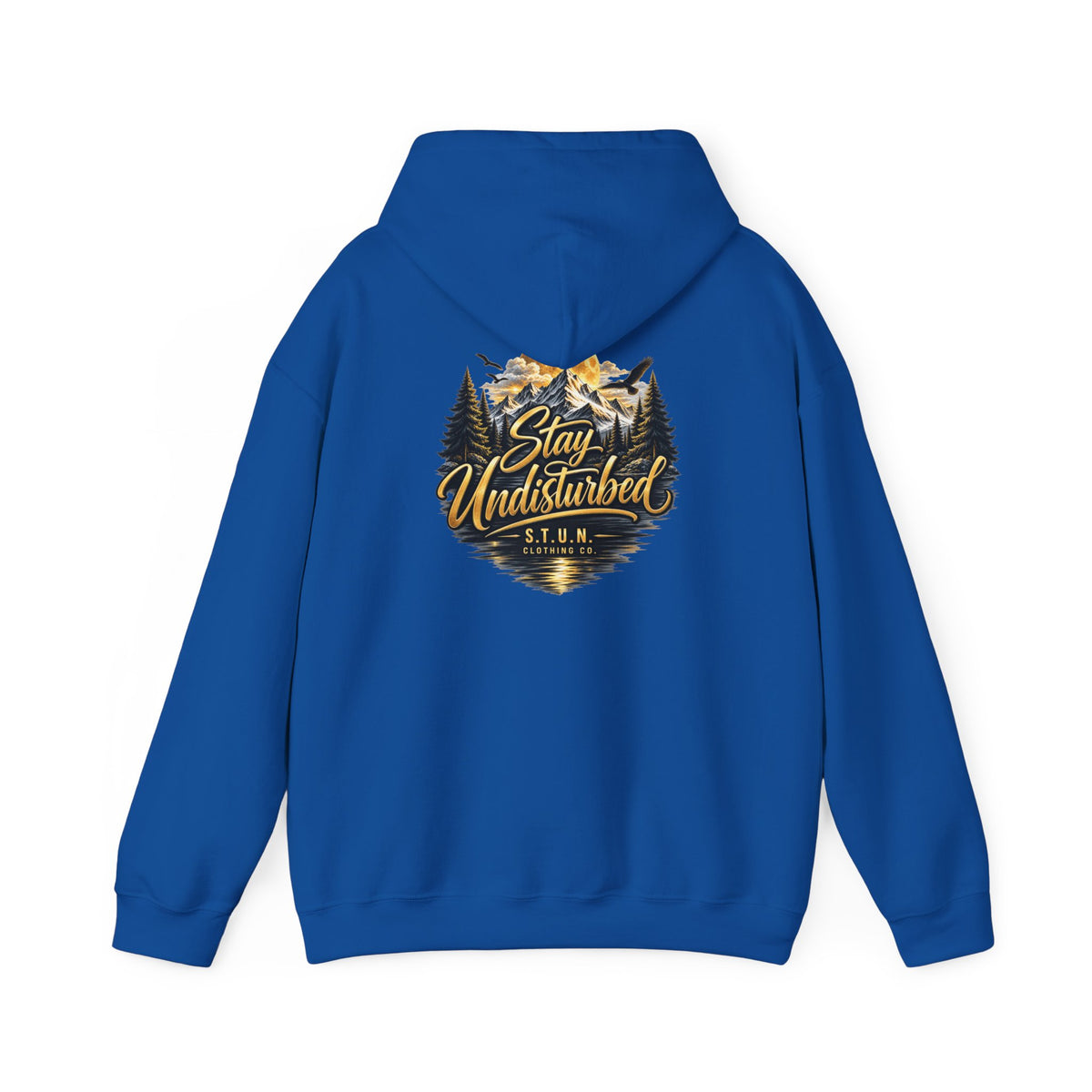 Mountain "Stay Undisturbed"Hoodie, Unisex