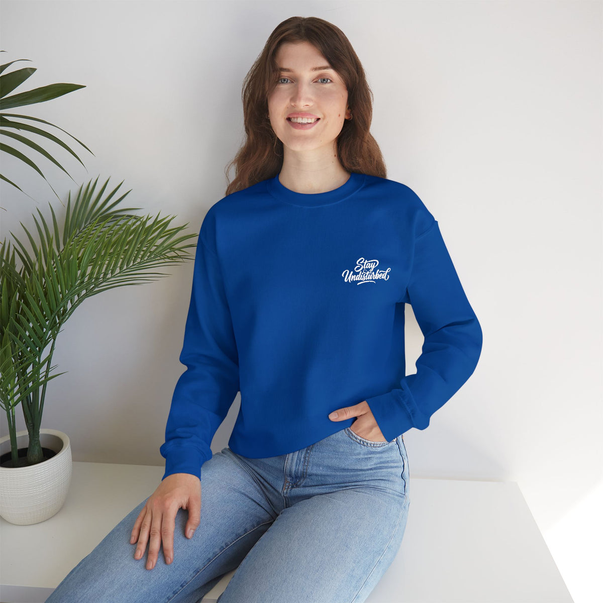 Stay Undisturbed Heavy Blend™ Crewneck Sweatshirt