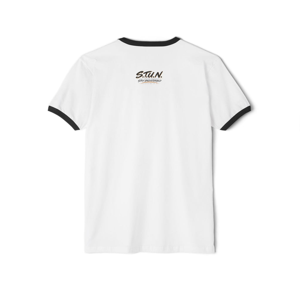 Ringer T-Shirt — "No. Is a complete sentence." Graphic Tee
