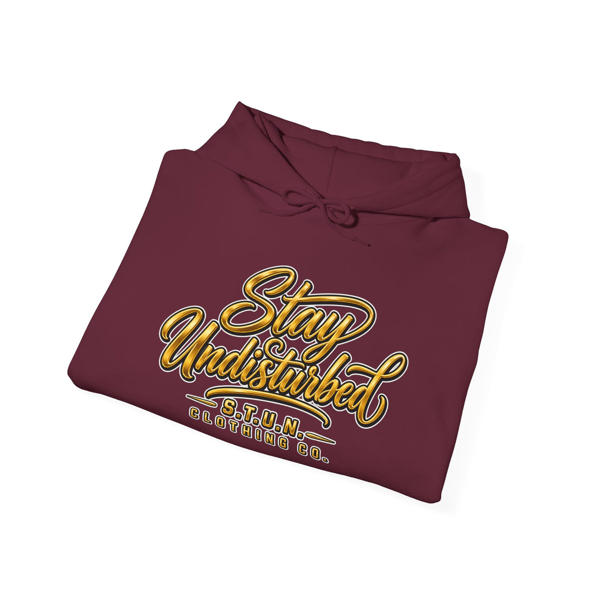Mountain "Stay Undisturbed"Hoodie, Unisex