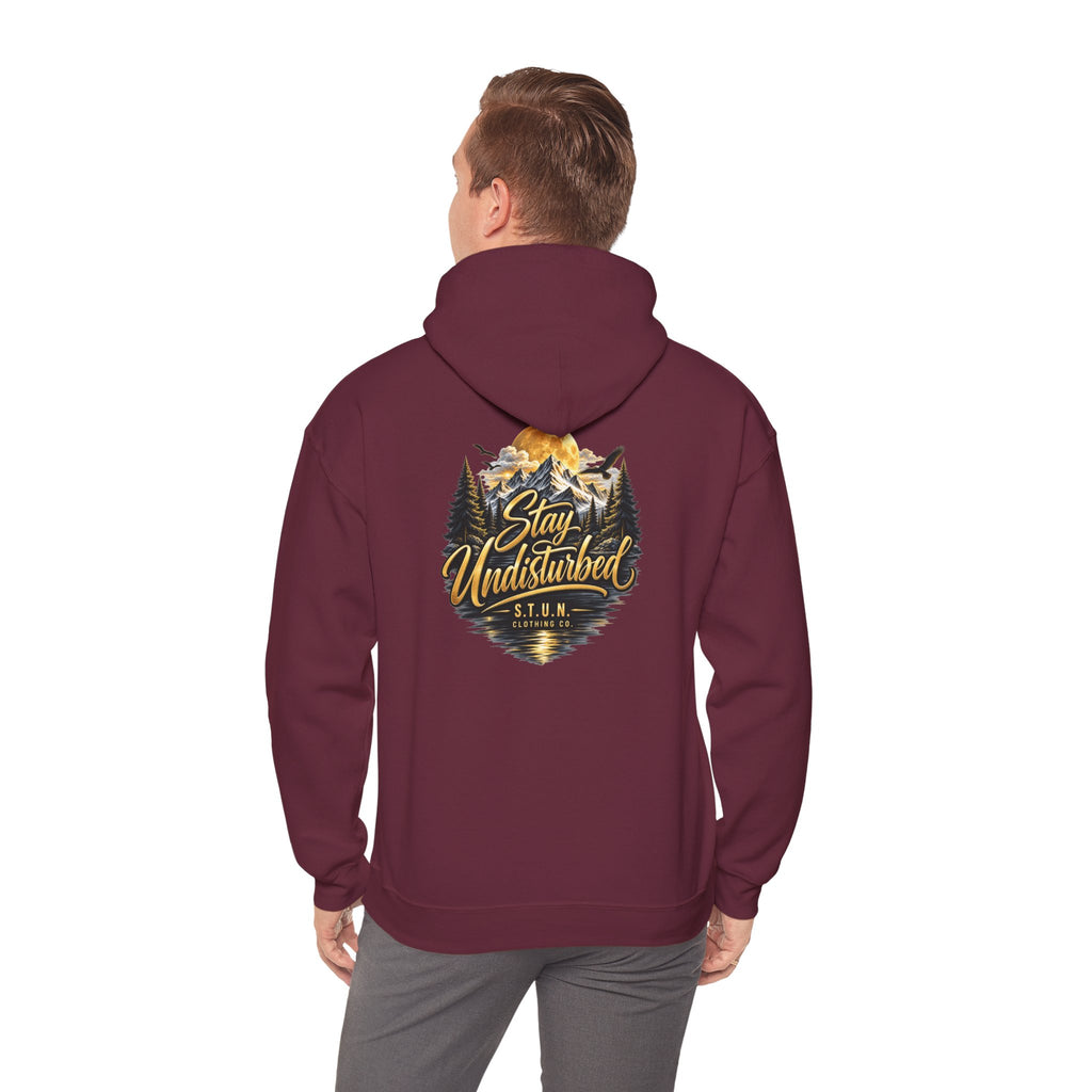 Mountain "Stay Undisturbed"Hoodie, Unisex