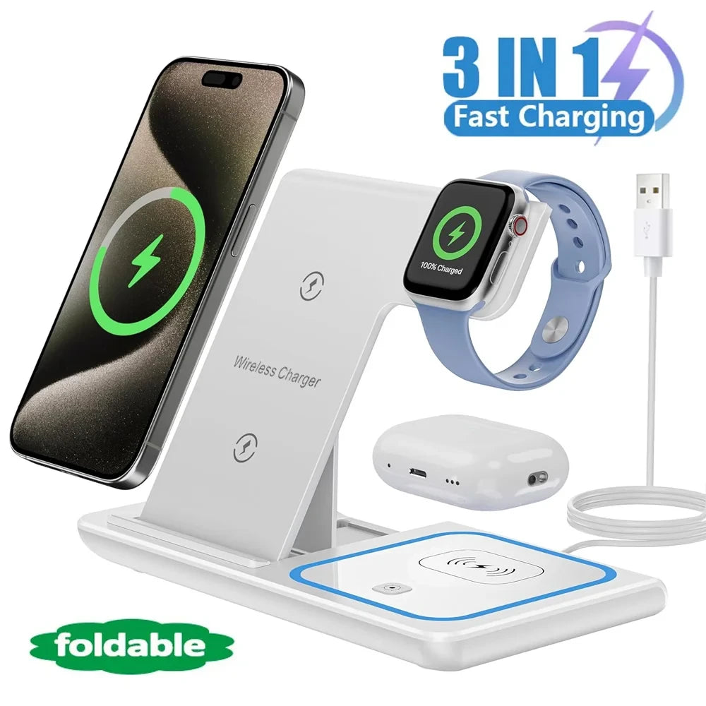 Foldable Wireless Charging Station