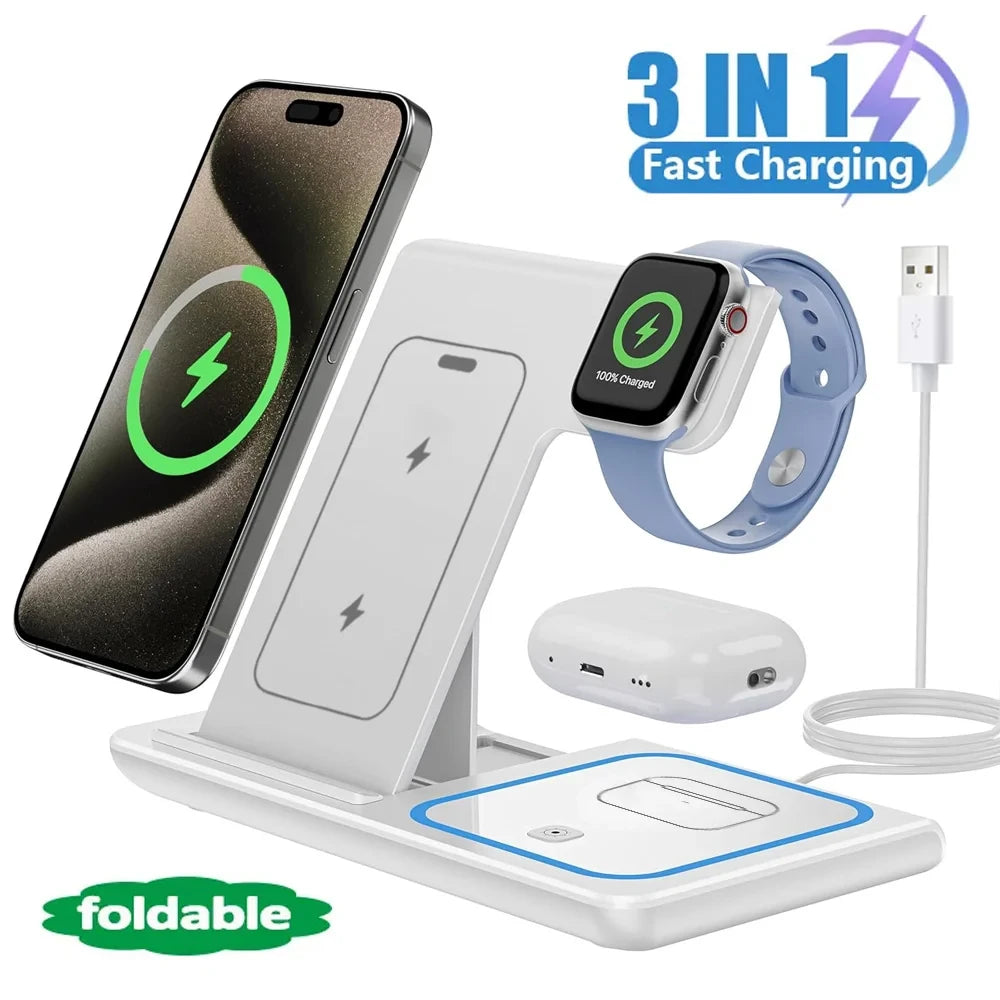 Foldable Wireless Charging Station
