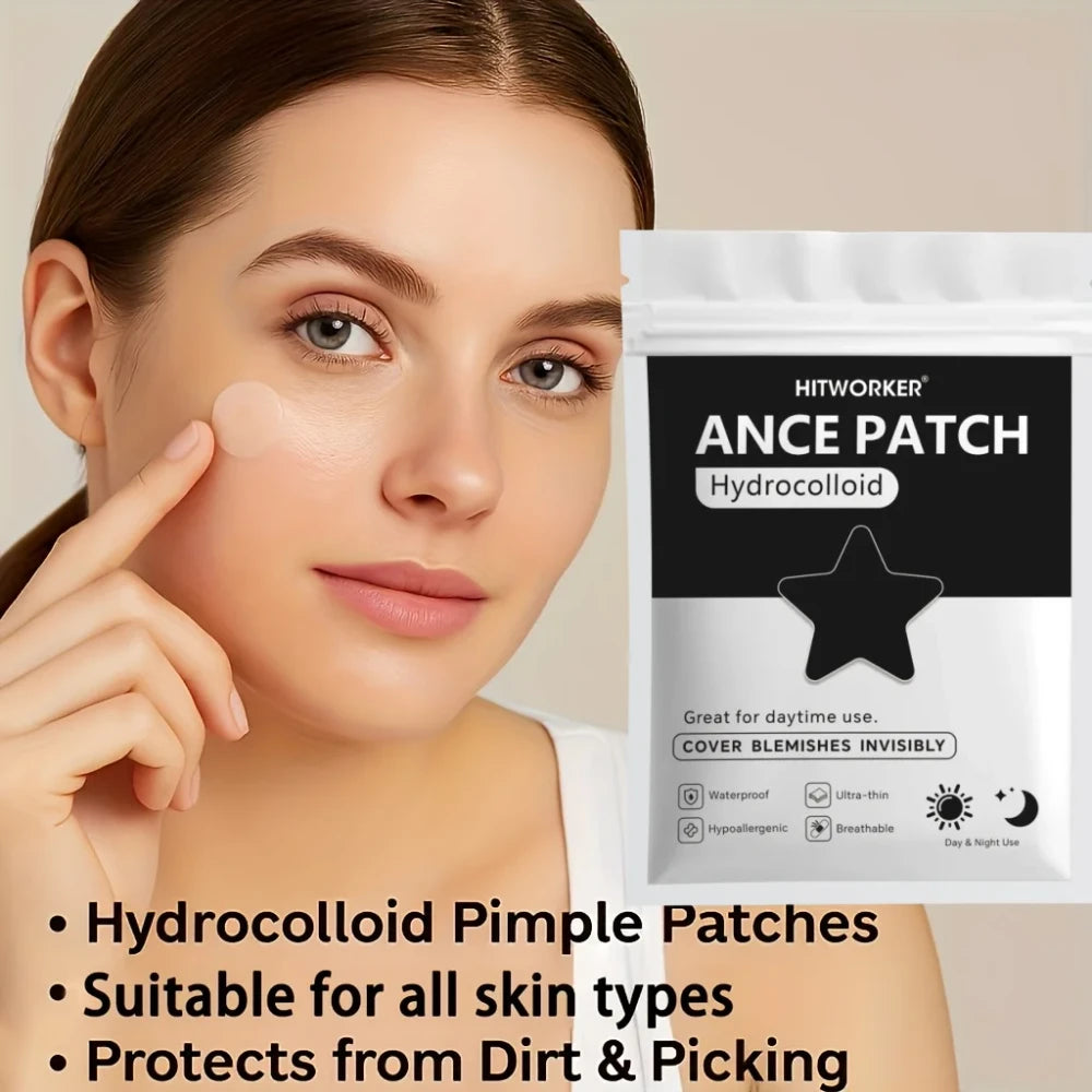 Star Shaped Hydrocolloid Pimple Patches