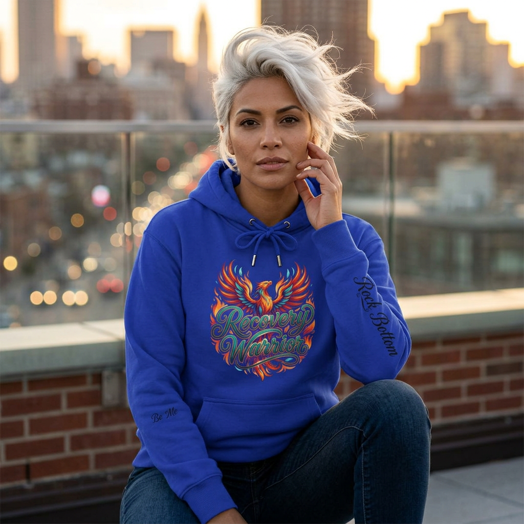 Recovery Warrior Hoodie — Customizable