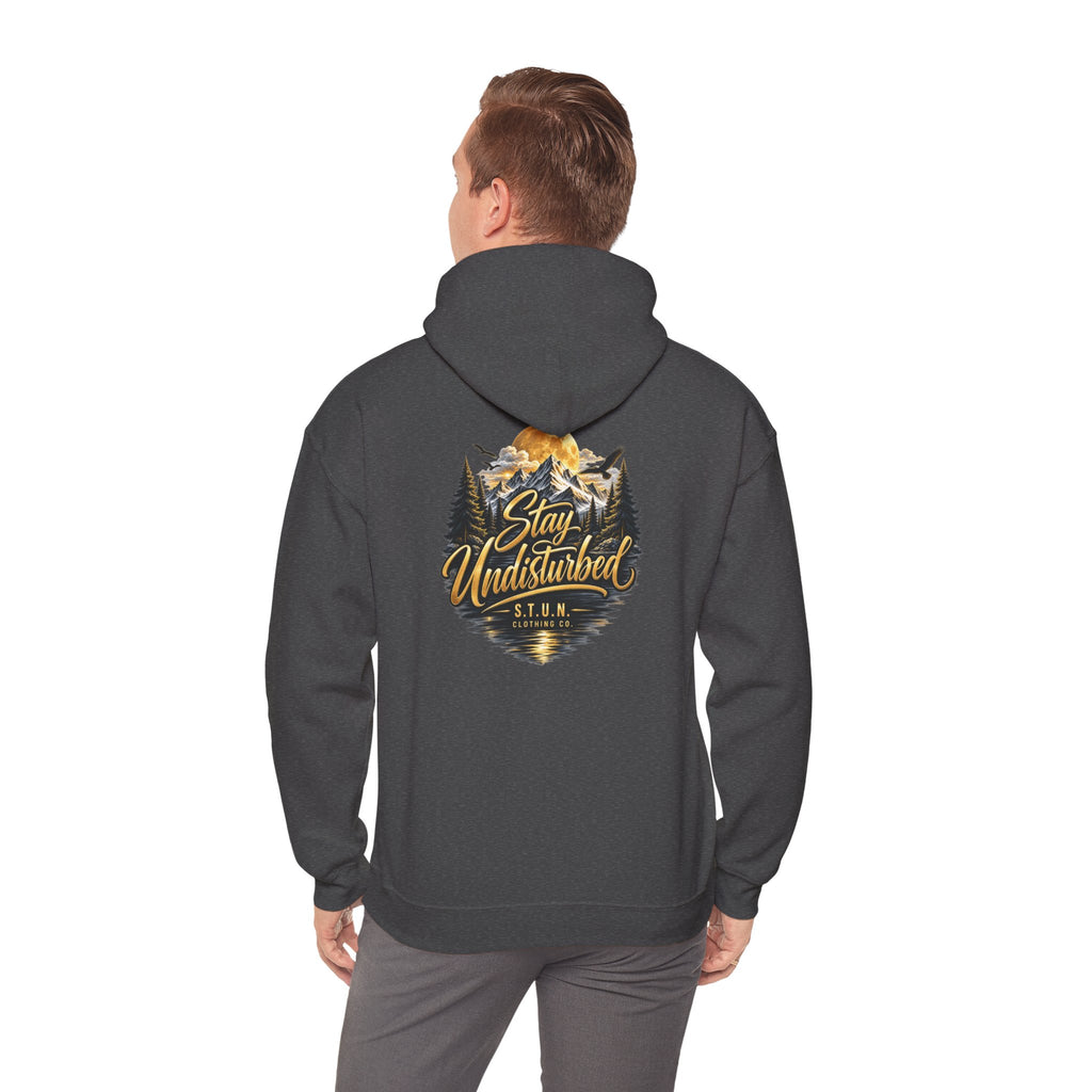 Mountain "Stay Undisturbed"Hoodie, Unisex
