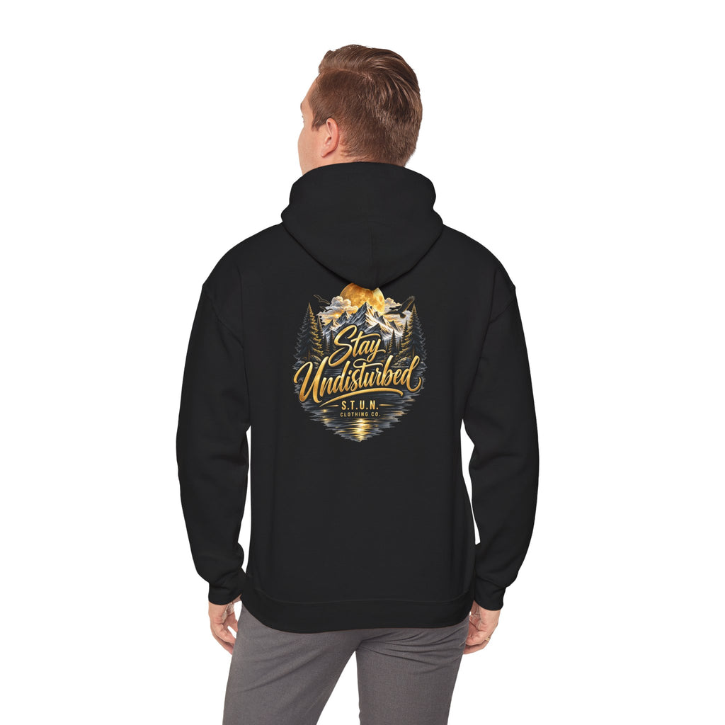Mountain "Stay Undisturbed"Hoodie, Unisex