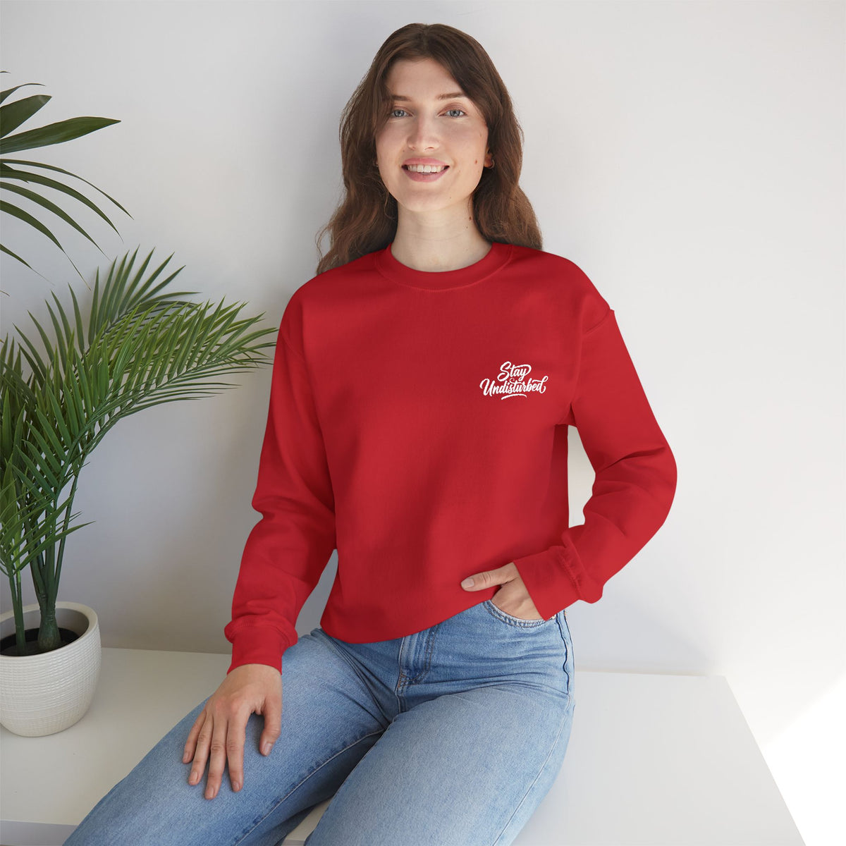 Stay Undisturbed Heavy Blend™ Crewneck Sweatshirt