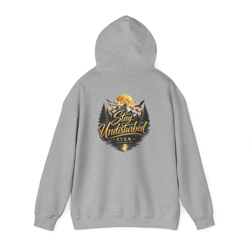 Mountain "Stay Undisturbed"Hoodie, Unisex