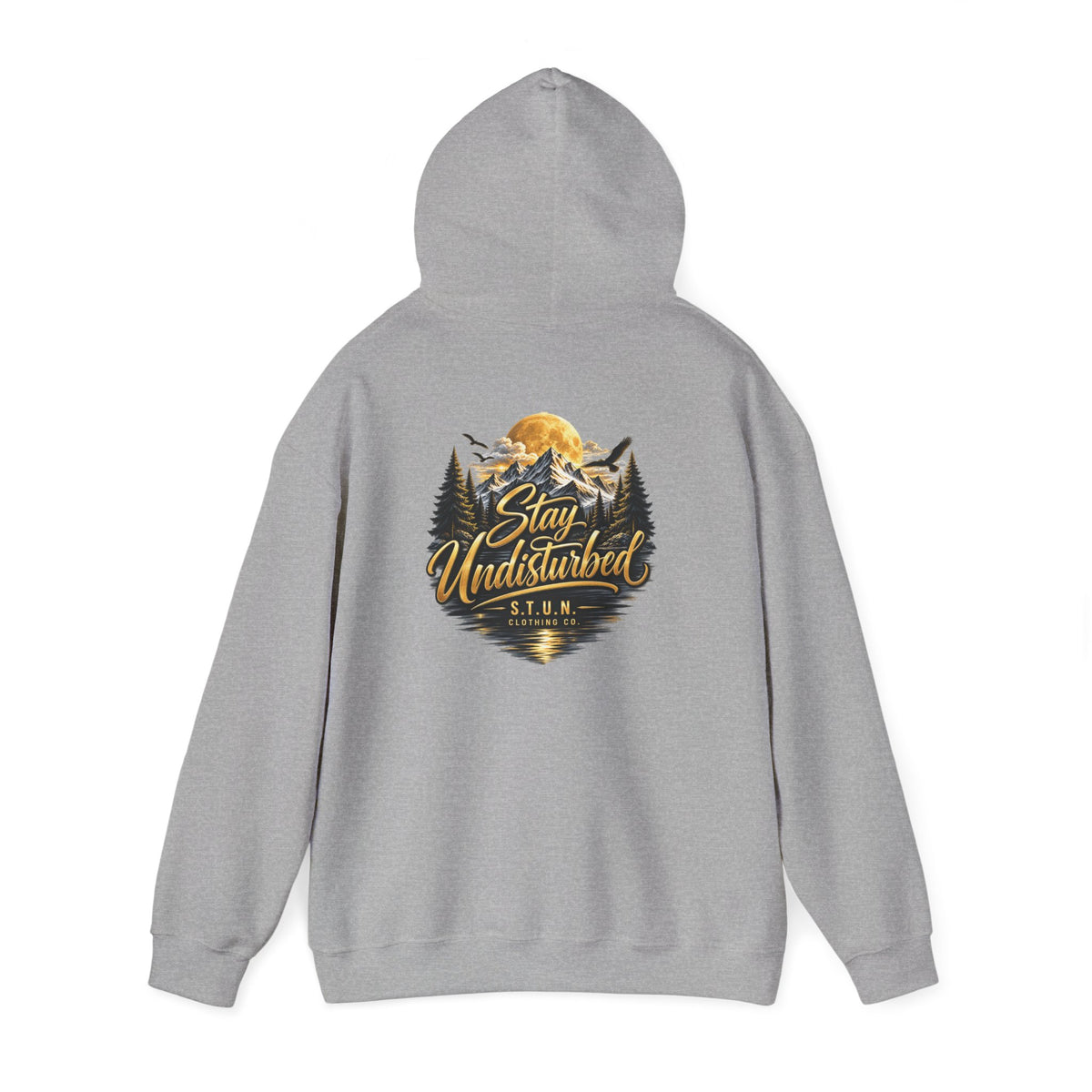 Mountain "Stay Undisturbed"Hoodie, Unisex