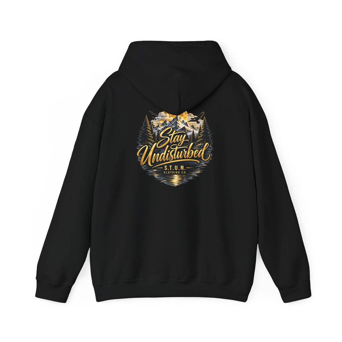 Mountain "Stay Undisturbed"Hoodie, Unisex