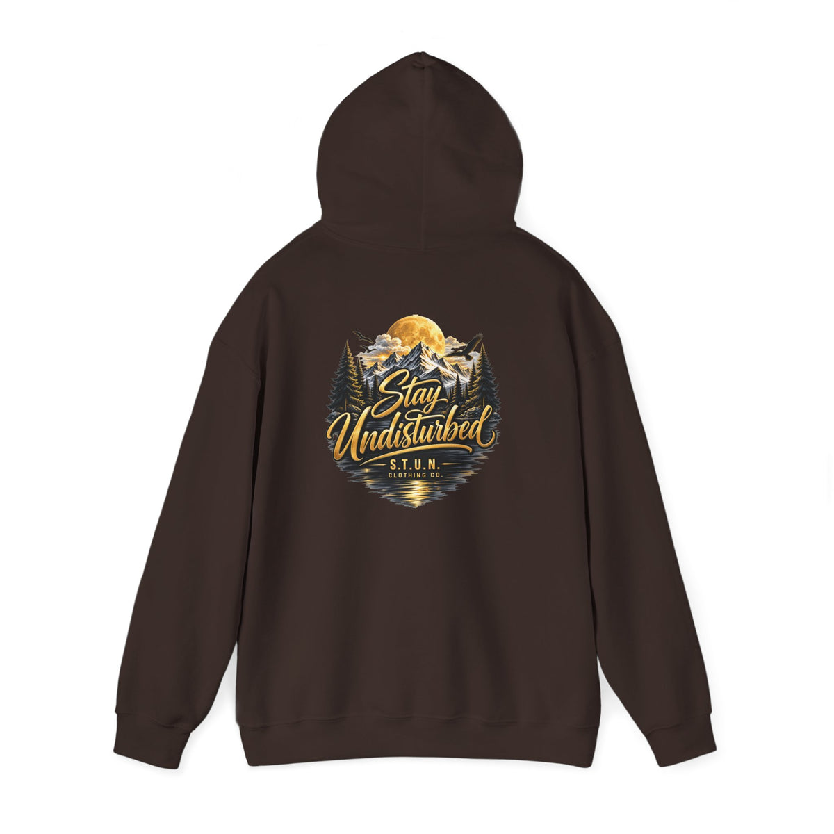 Mountain "Stay Undisturbed"Hoodie, Unisex