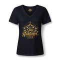 Lotus "Stay Undisturbed" V-Neck Tee