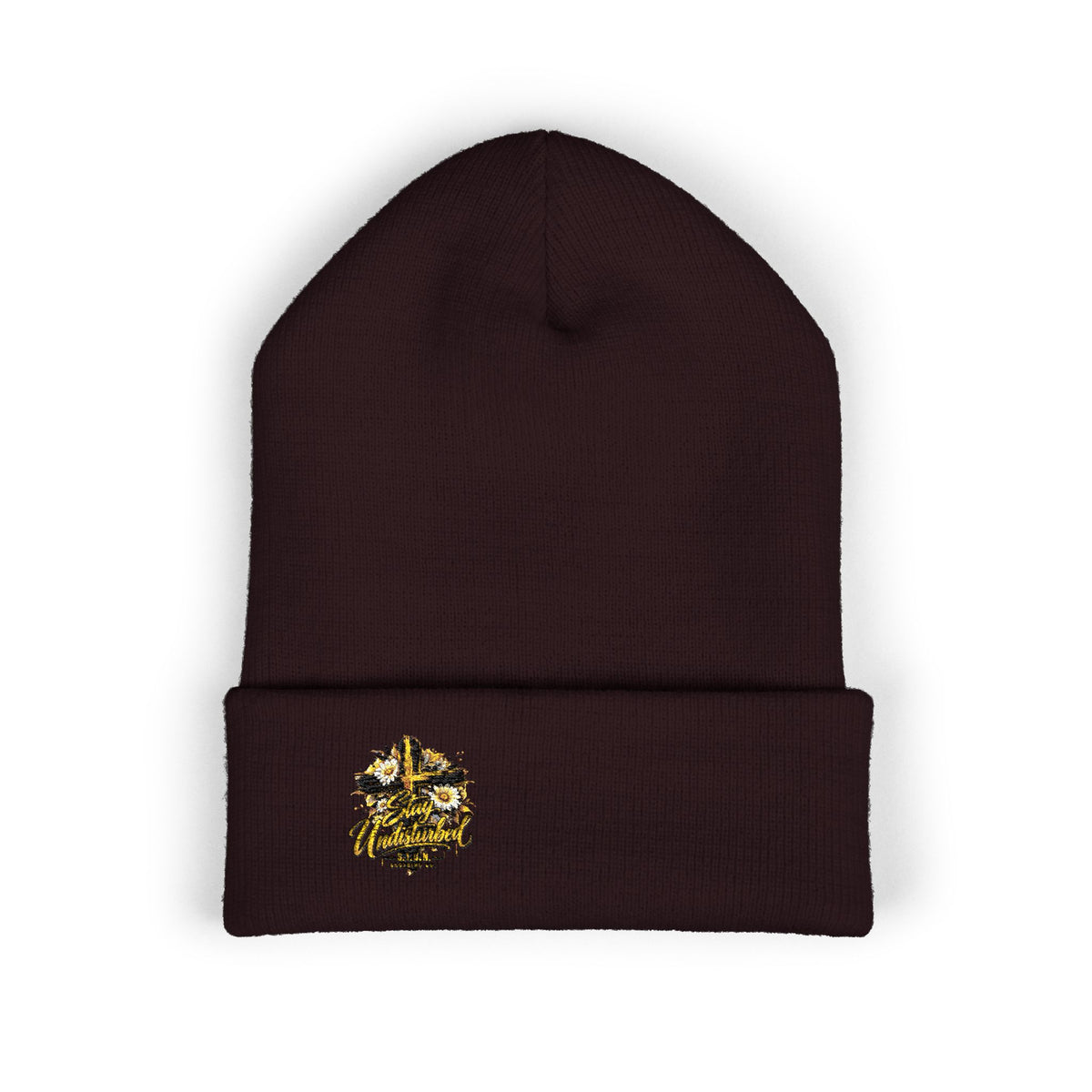 Cross- Stay Undisturbed Beanie