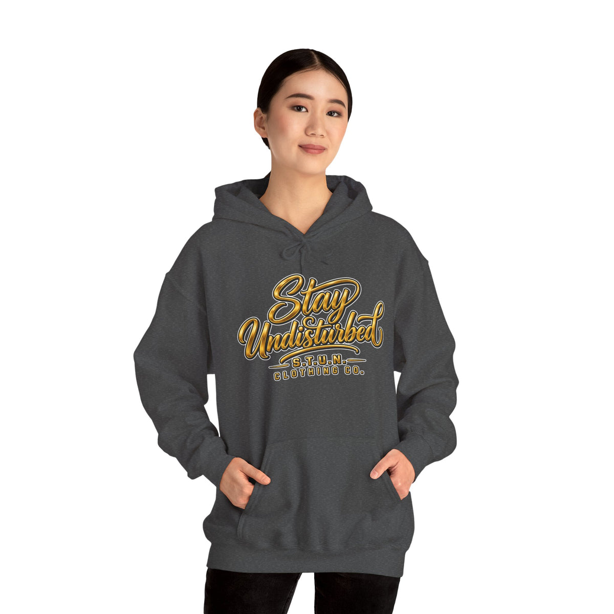 Mountain "Stay Undisturbed"Hoodie, Unisex