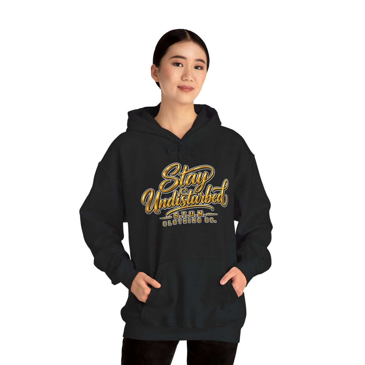 Mountain "Stay Undisturbed"Hoodie, Unisex
