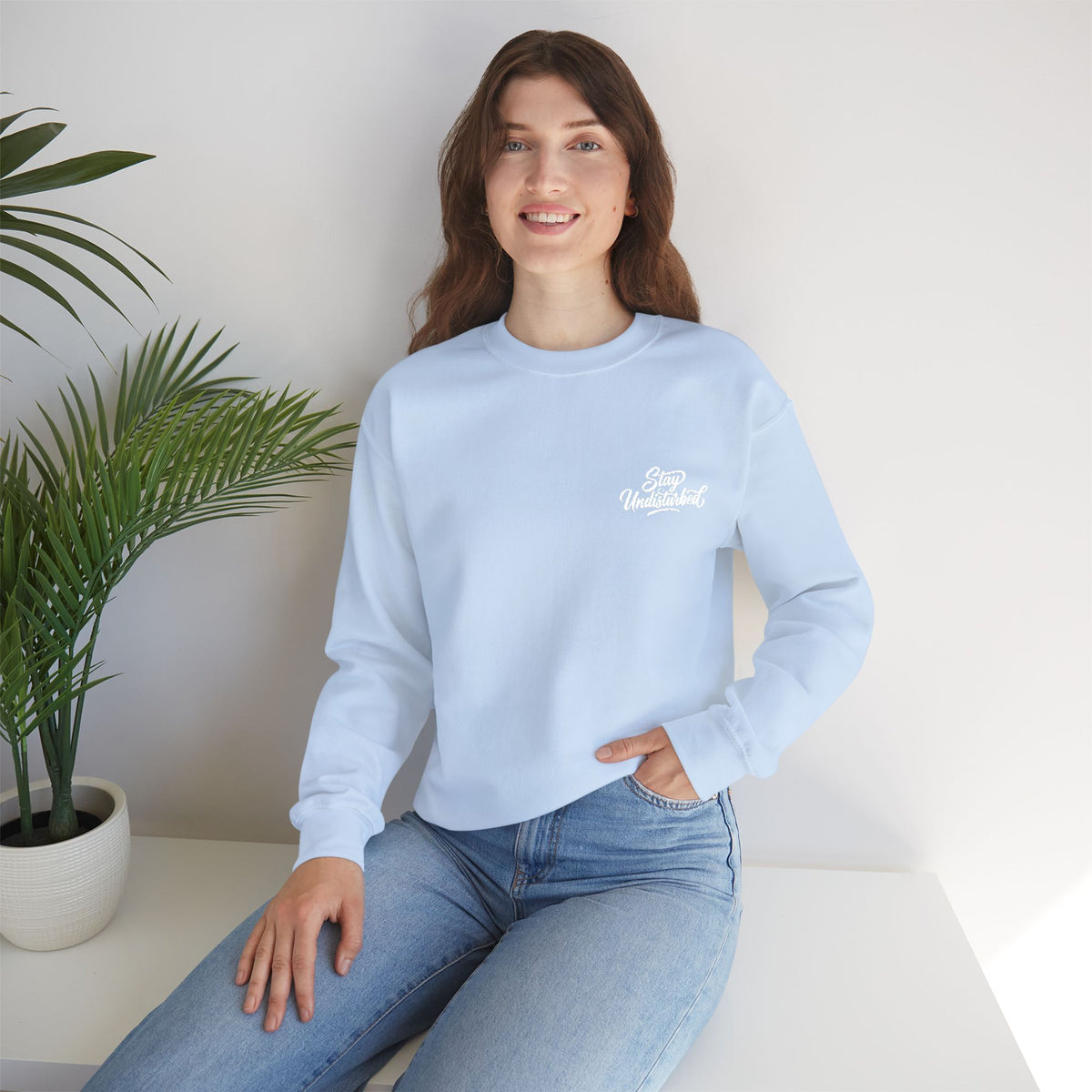Stay Undisturbed Heavy Blend™ Crewneck Sweatshirt