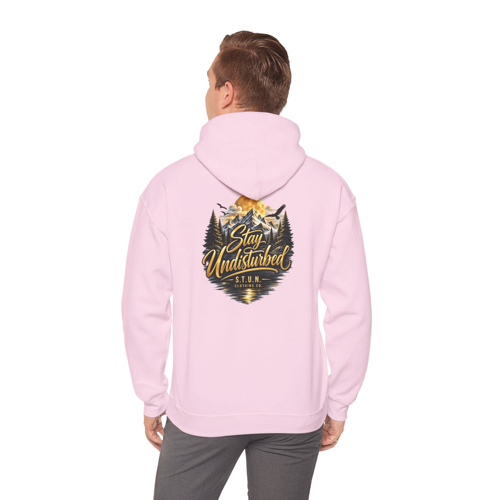 Mountain "Stay Undisturbed"Hoodie, Unisex