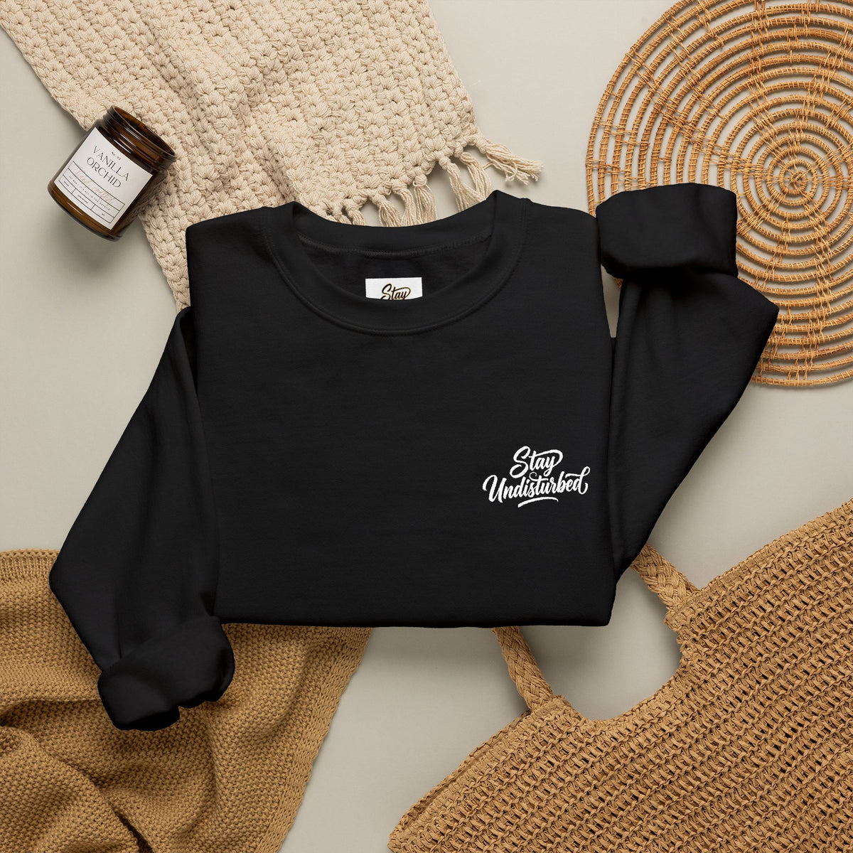 Stay Undisturbed Heavy Blend™ Crewneck Sweatshirt