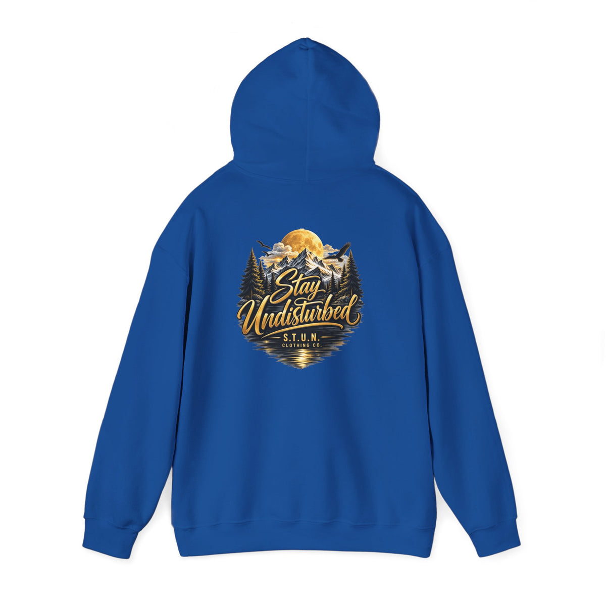 Mountain "Stay Undisturbed"Hoodie, Unisex