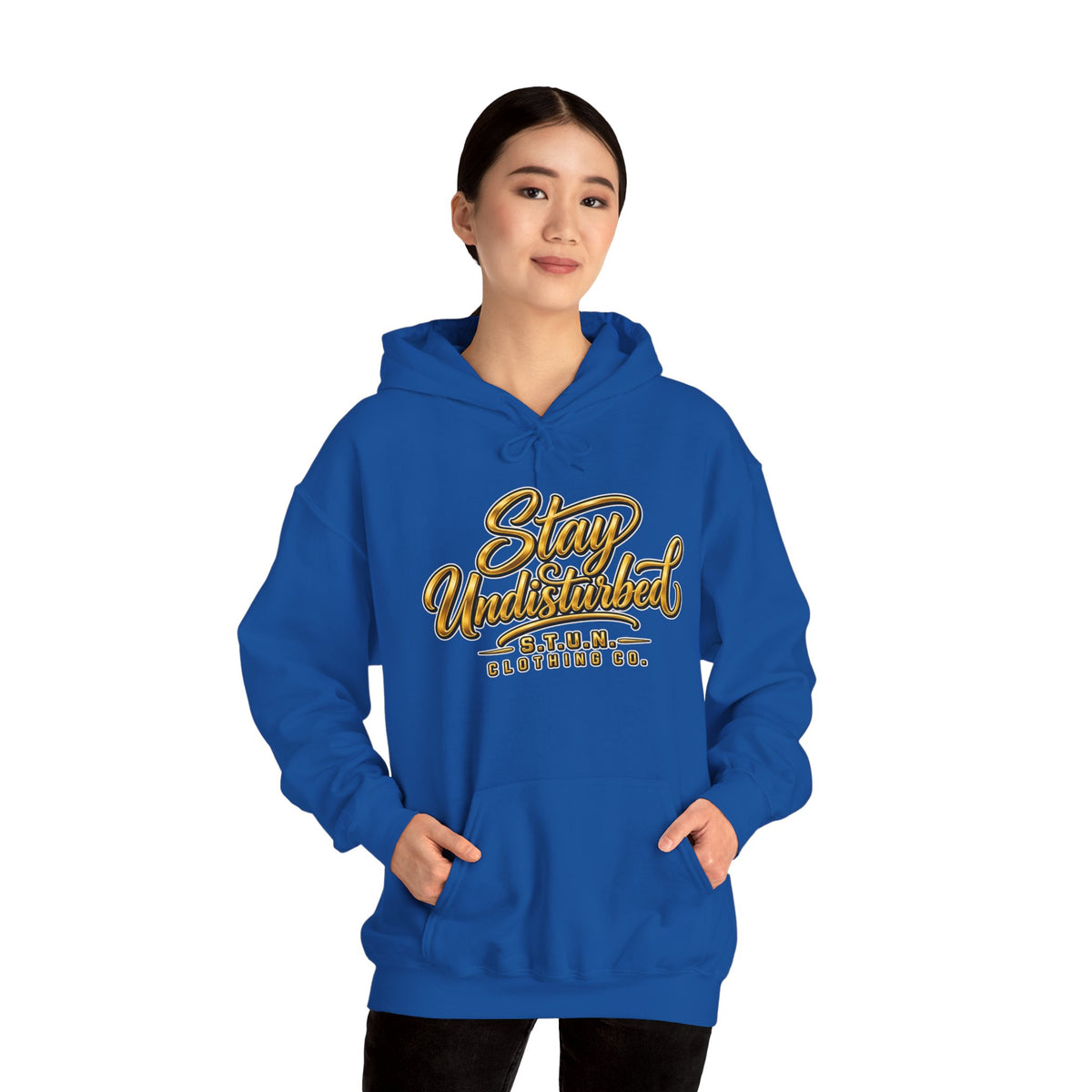 Mountain "Stay Undisturbed"Hoodie, Unisex